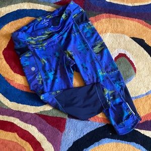 Athleta below knee run/bike tights